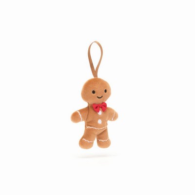 Jellycat Festive Folly Gingerbread Fred | TIEJ-13092